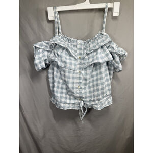 Lauren Conrad Crop Top Blouse Size XL